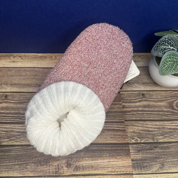 NWT Northeast Outfitters Women's Cozy Cabin Slippers Size S/M (Marl Pink) - Picture 4 of 9